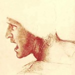 Leonardo da Vinci - studium twarzy