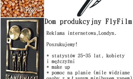 Poszukiwani statyści i nie tylko